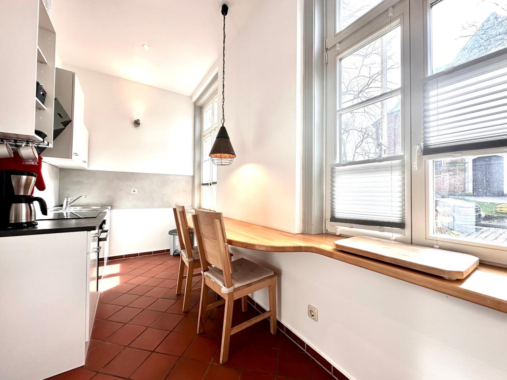 Ferienwohnung An Der Schelfkirche Schwerin  Bilik gambar
